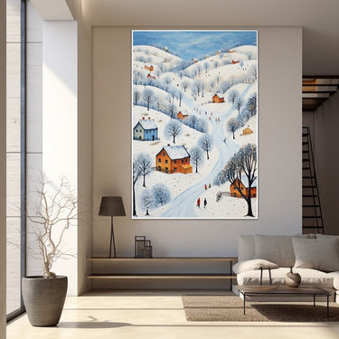 Winter Season Painting